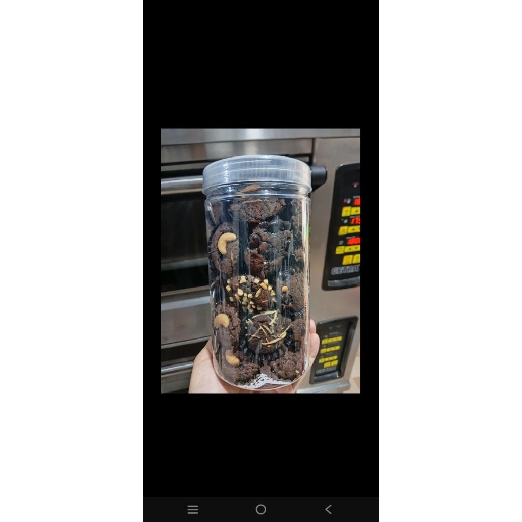 Fudgy Brownies Kering Toples