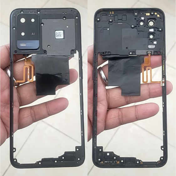Tutup Mesin Oppo A54 CPH2239 Original Copotan Housing Oppo A54 Frame Cover Mesin Oppo A54 4G Finger 