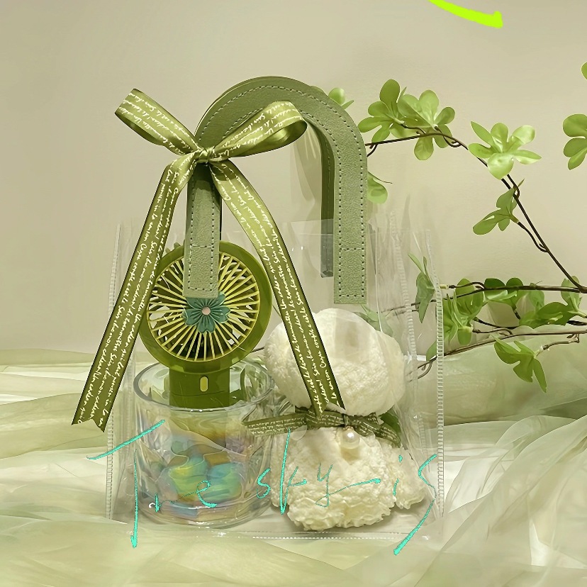 Tas Mika PVC / Tas Mika PVC Transparan / Tas Bening Transparan / Tas Hampers imlek / Lebaran