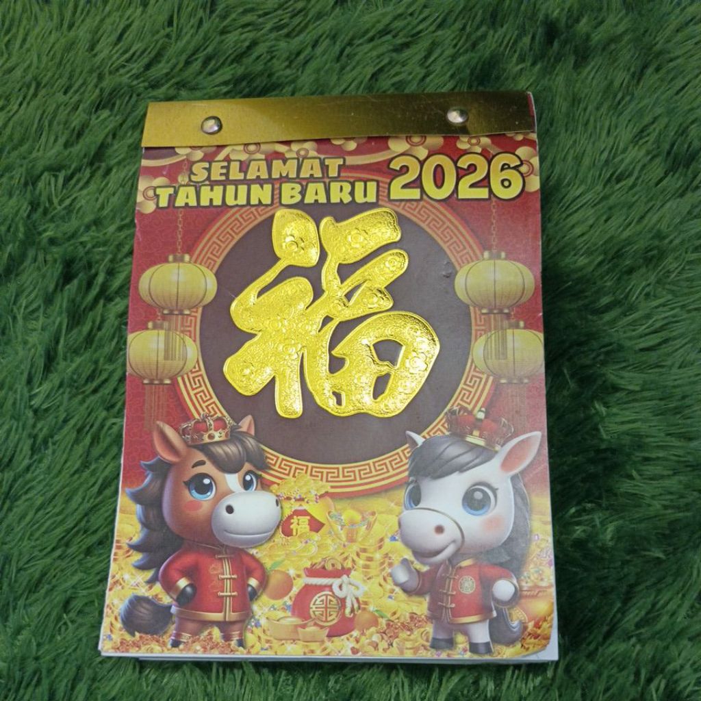 Kalender Harian Sobek 2025 Indonesia Size S - Kertas Premium, Desain Lokal, Ukuran Praktis