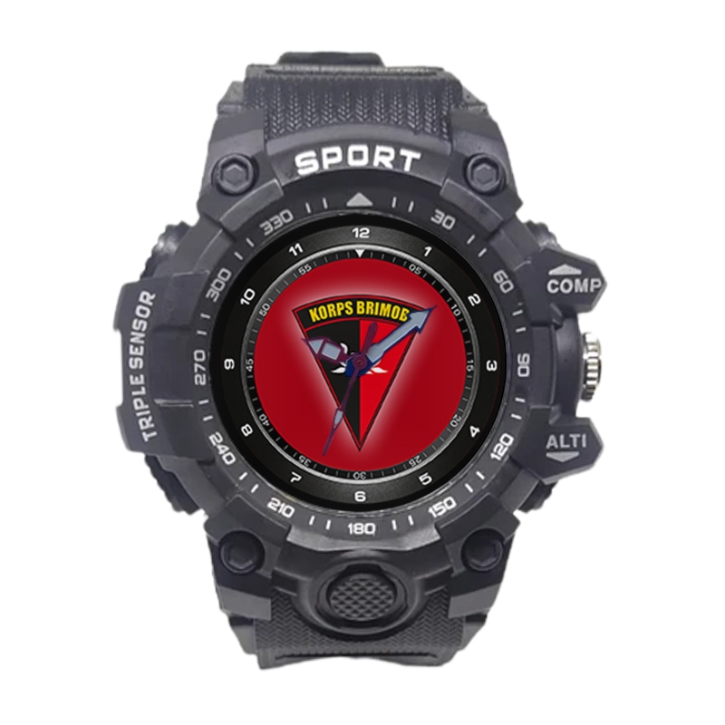Jam Tangan Sport Anak Cowok Anti Air Army BRIMOB Luxoratime