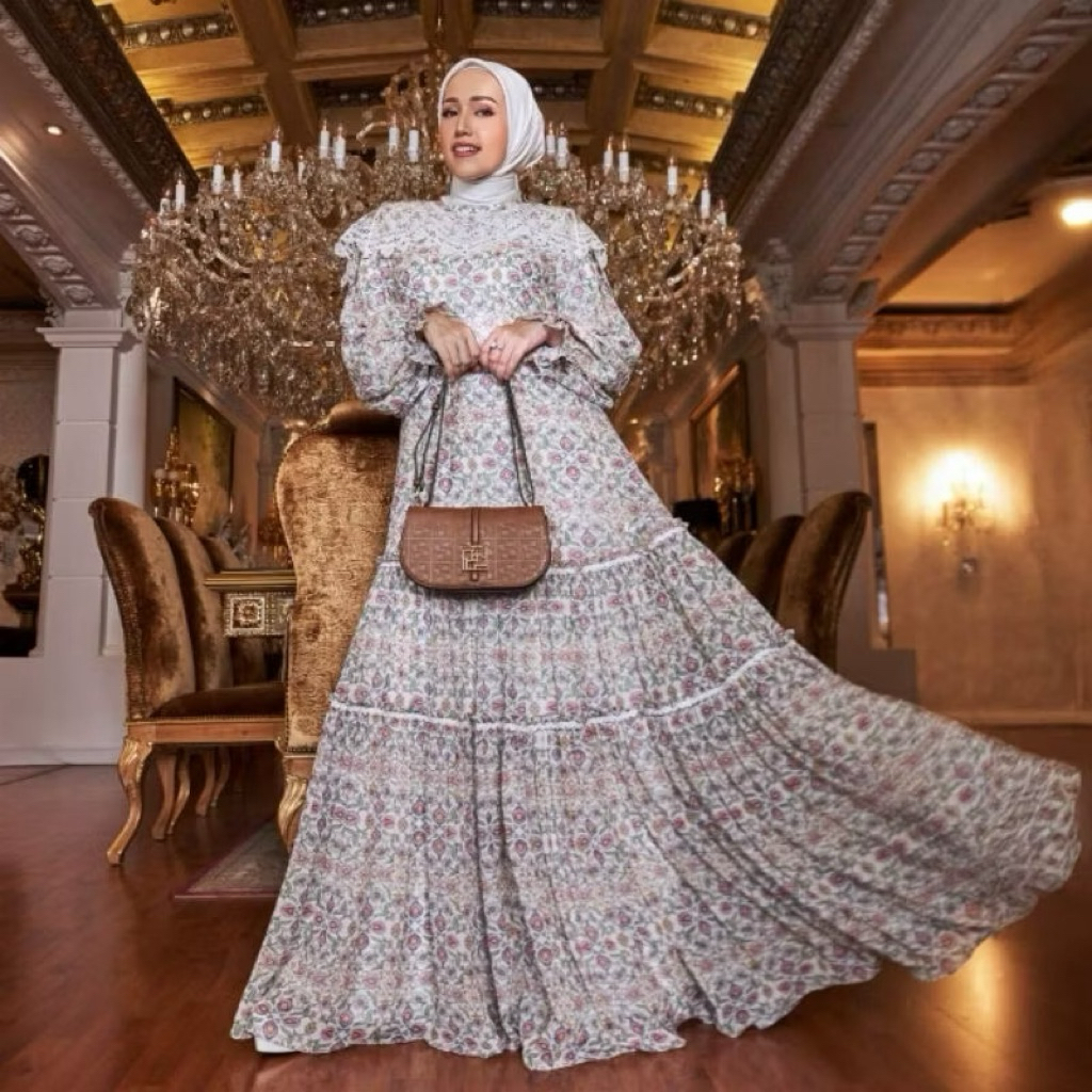 MANDJHA Catherine Dress By IVAN GUNAWAN - Busana Muslim ORIGINAL