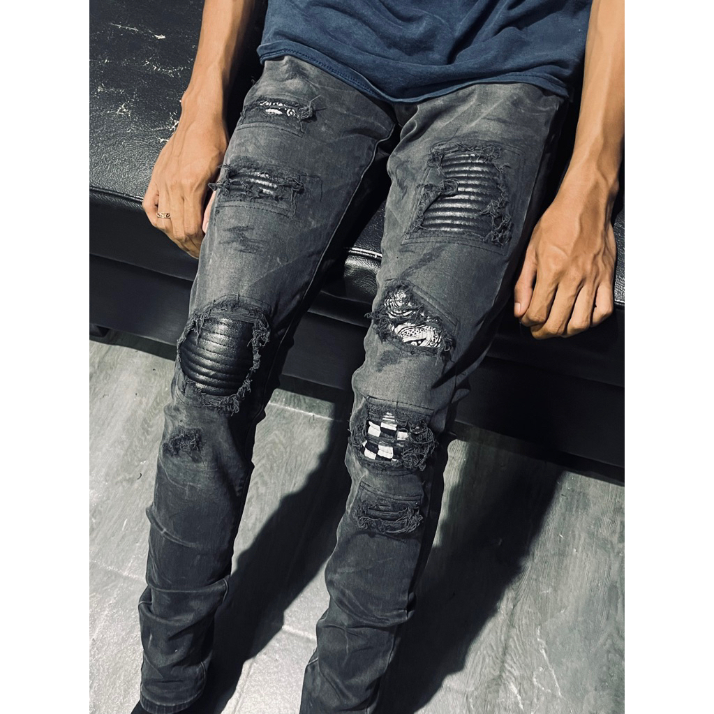 CELANA RIPPED JEANS PRIA STARBOY