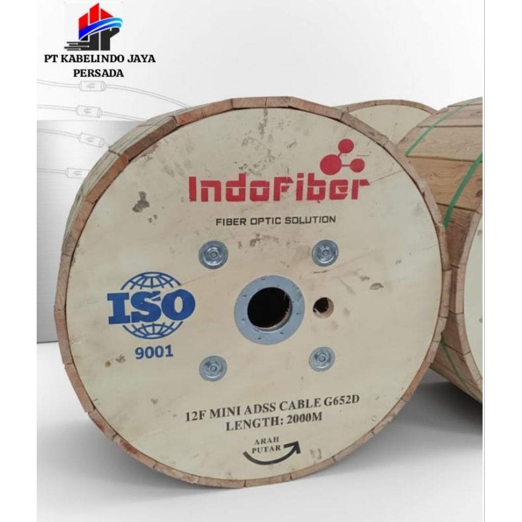 kabel FO 12 core mini adss indofiber