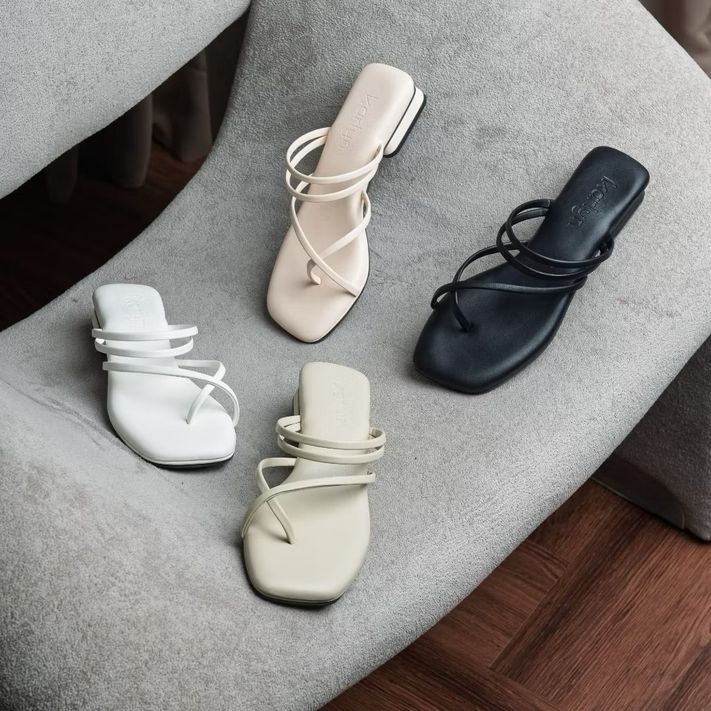 Sesa Sandal hak tahu murah / sendal u / sendal hak tahu / sandal hak tahu kaca / sendal hal wanita  