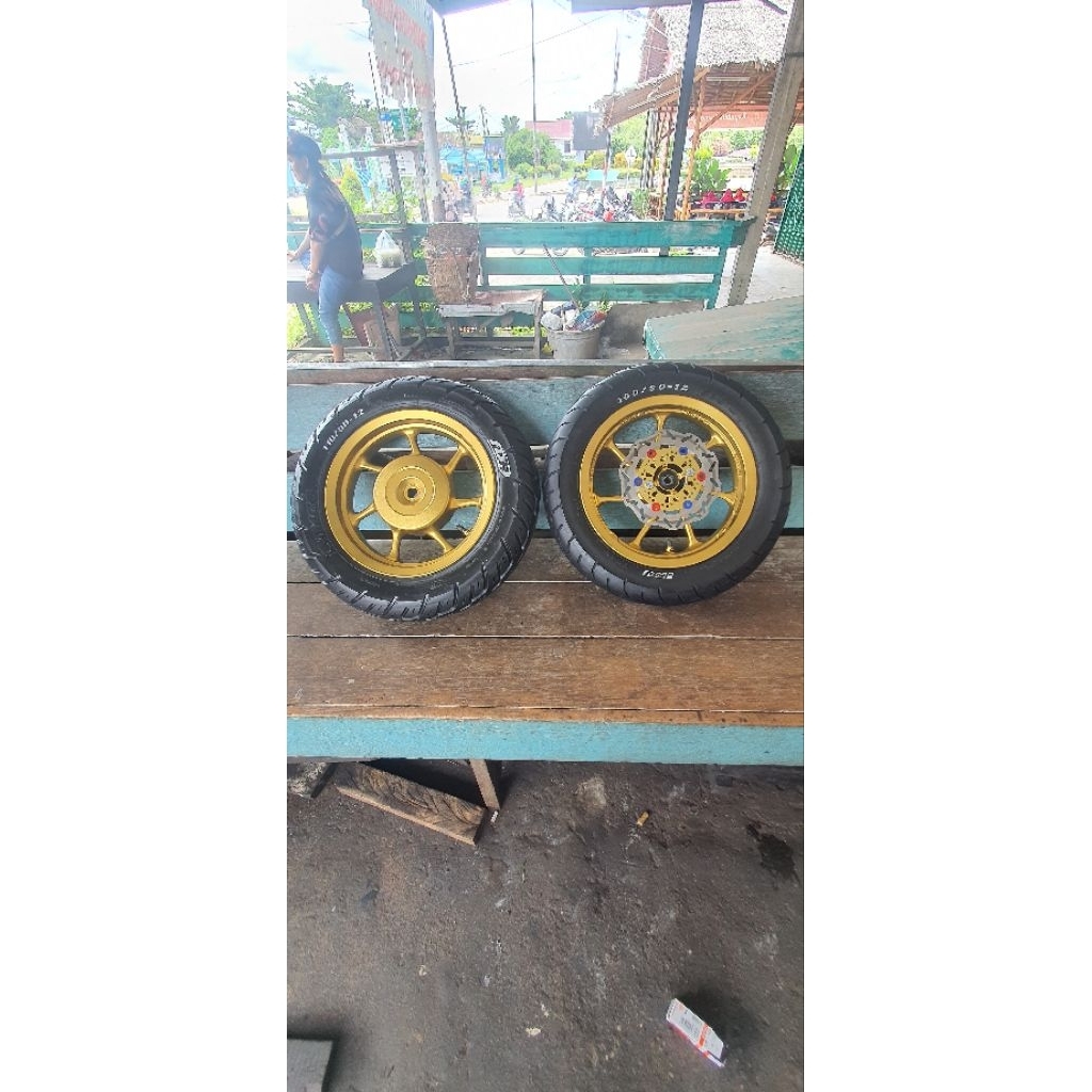 velg scoopy ring 12 set ori copotan