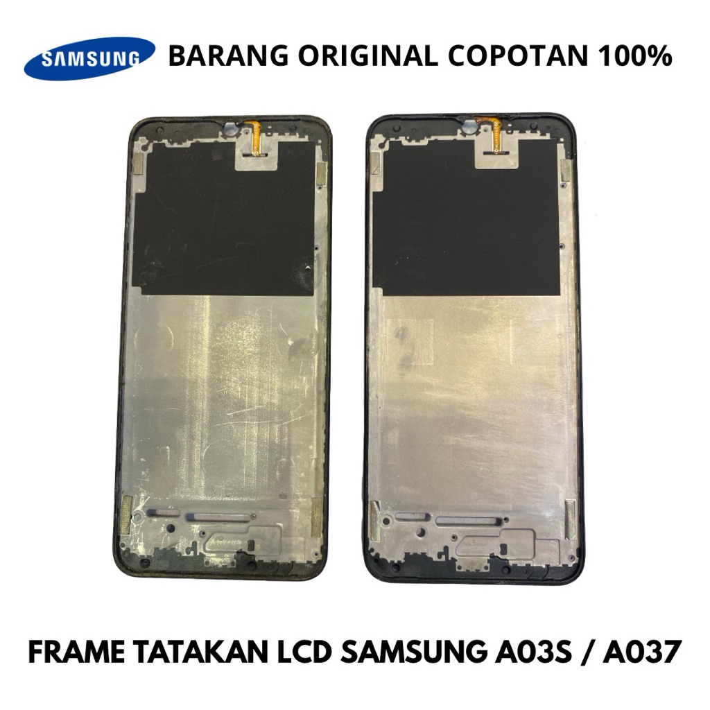 FRAME TATAKAN LCD SAMSUNG A03S A037 ORIGINAL COPOTAN