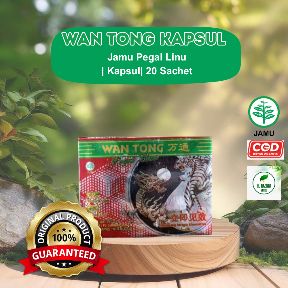 Wantong Kapsul – Pengobatan Alami untuk Pegal, Nyeri Sendi, dan Asam Urat