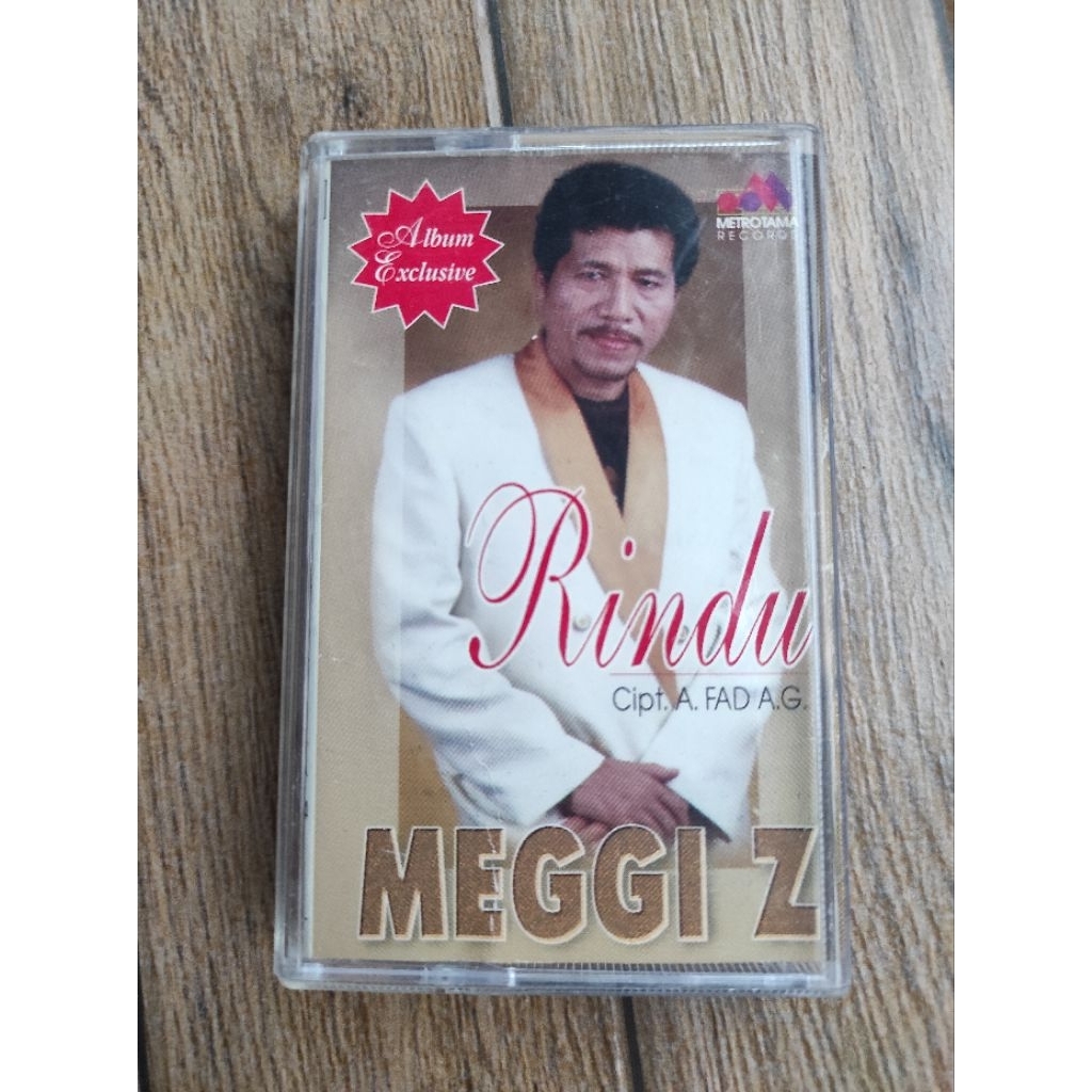 kaset pita album exclusive MEGGI Z "rindu"