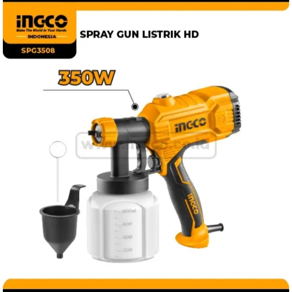 SPRAY GUN LISTRIK HD INGCO