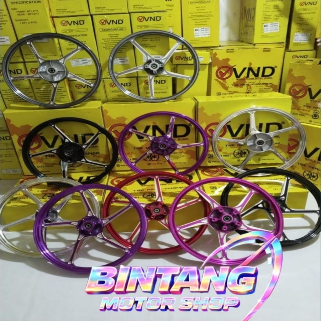 Velg VND AK 55 Ring 17 MX King Velg vnd mx king AK55 AK 55 160/160-17 mx King Velg mx king vnd ak55