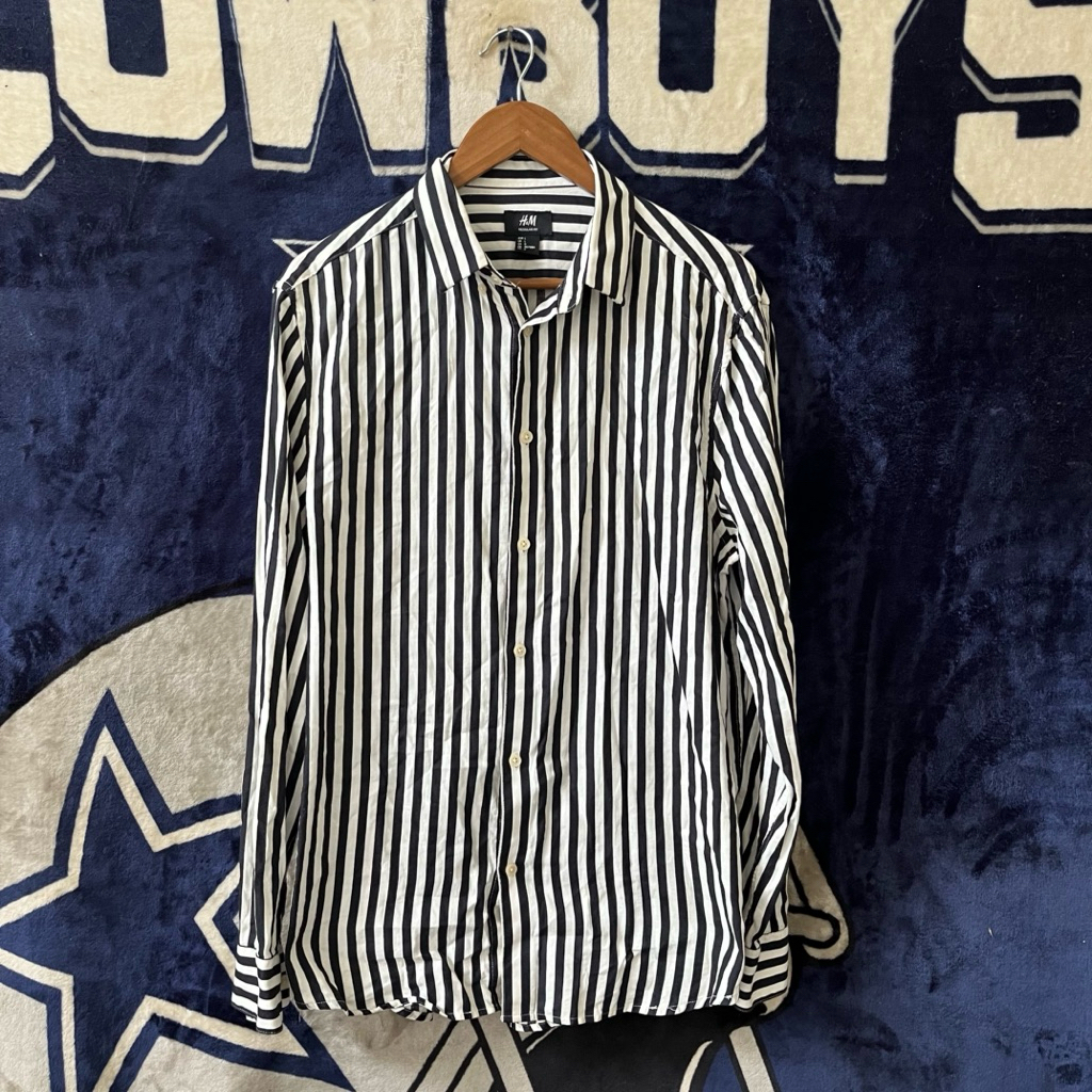 Kemeja Stripe H&M