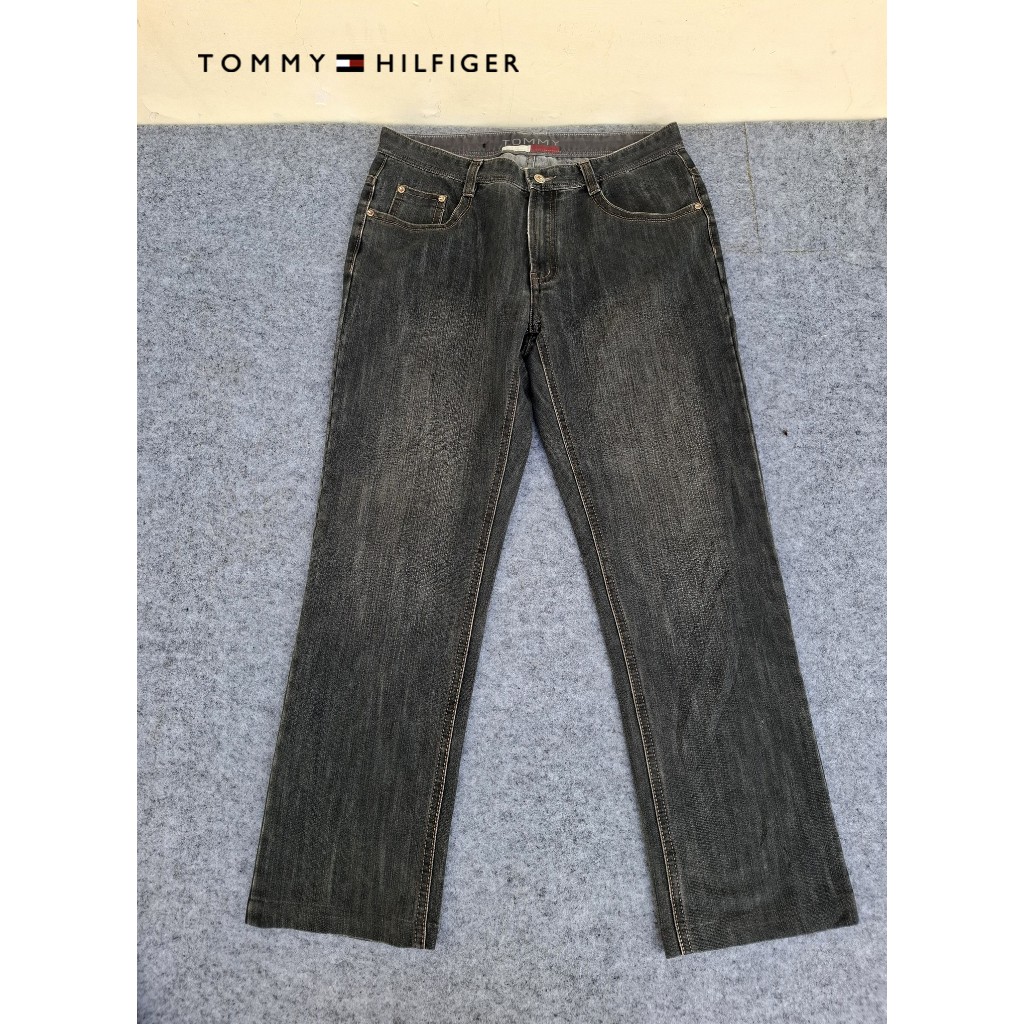 Celana Jeans Tommy Hilfiger Original Pria | Jeans Panjang Denim Branded Premium Cowok