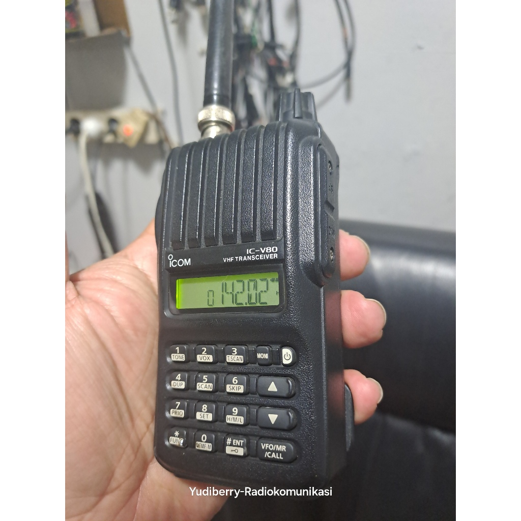 Ht Icom Ic V80 Original Asli Second Icom V80 Walkie Talkie Icom IC-V80 Dijamin Normal