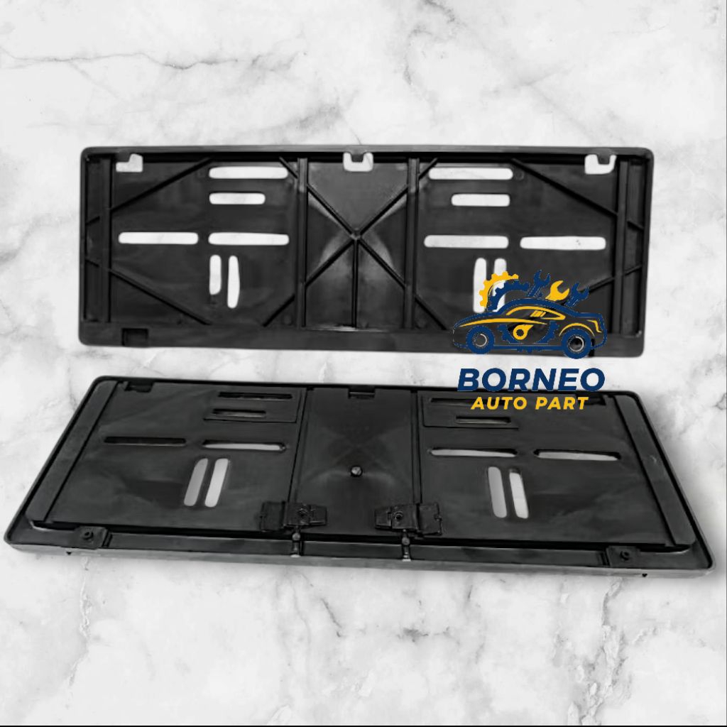 Tatakan Plat Nomor Astra Hitam // Dudukan Plat Nomor Mobil // Tempat Plat Nomor Mobil