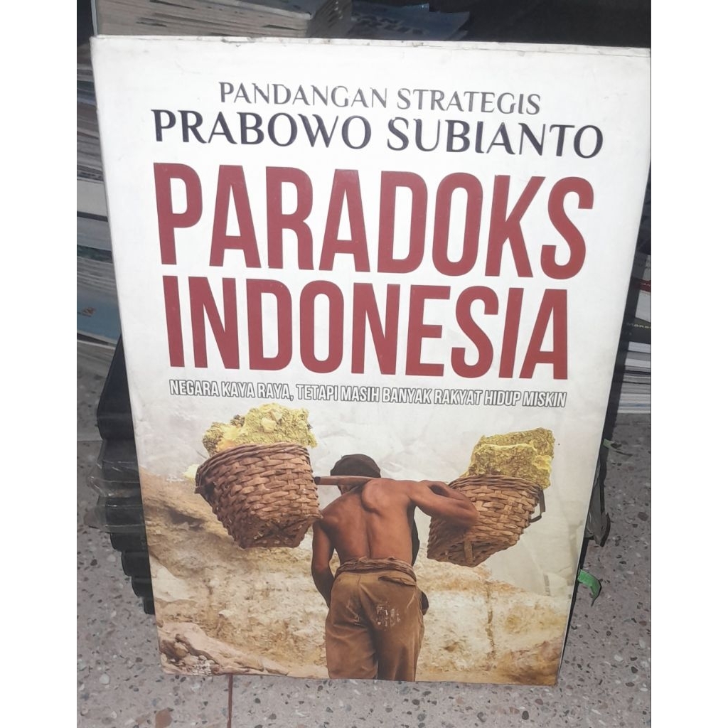 PRABOWO SUBIANTO PARADOKS INDONESIA HARDCOVER