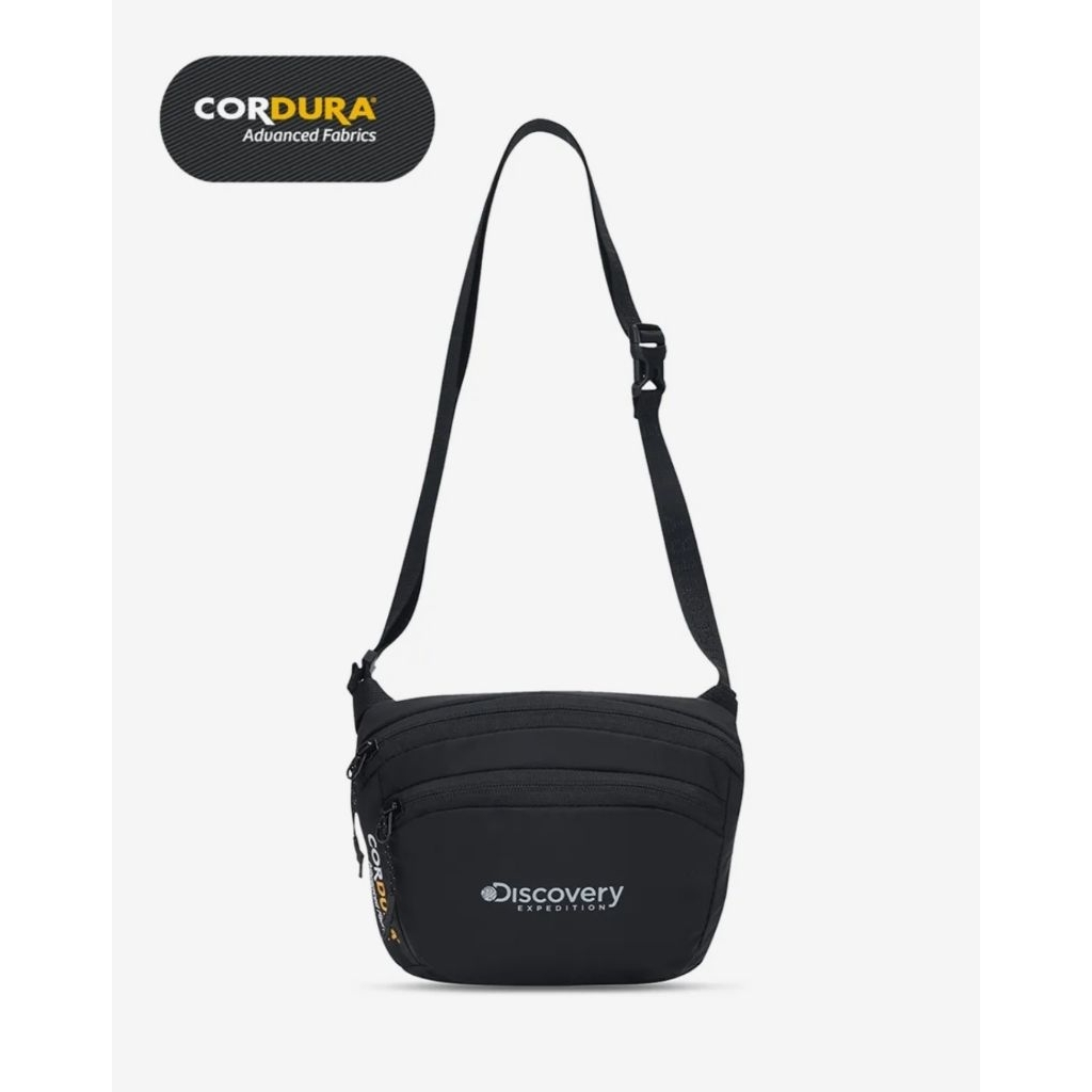 DISCOVERY EXPEDITION Outdoor Crossbody Bag (BLACK)