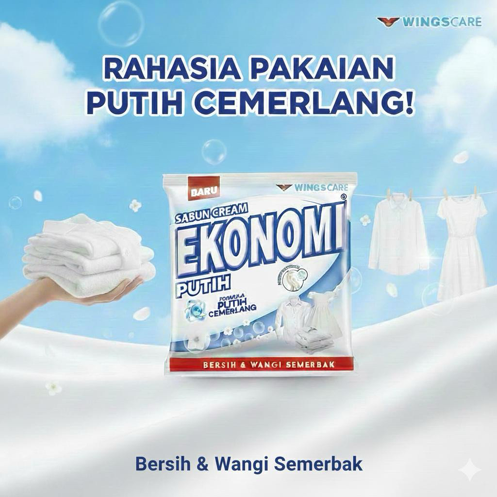 Ekonomi Sabun Colek 145 g / Sabun Colek / Sabun Colek Ekonomi Putih