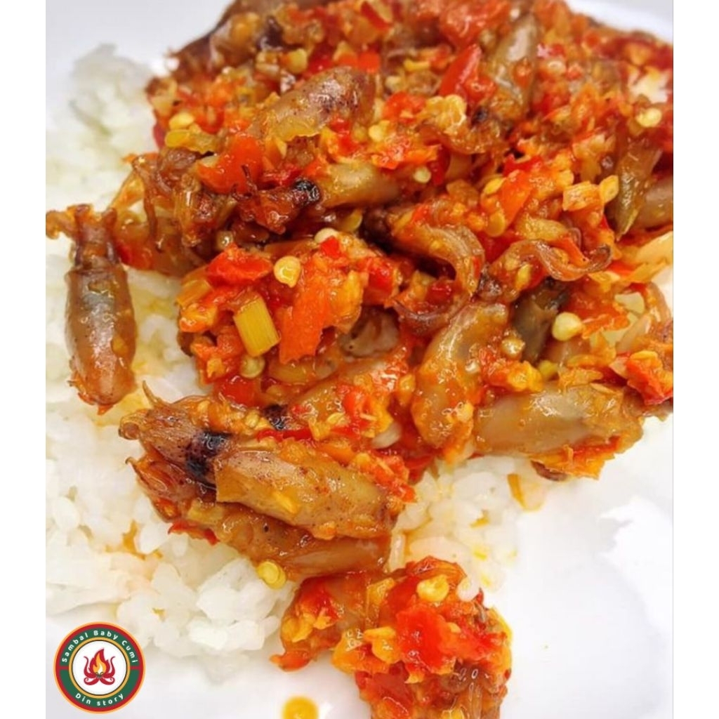 Sambal cumi pedas nagih+ Sambal cumi pedas pete