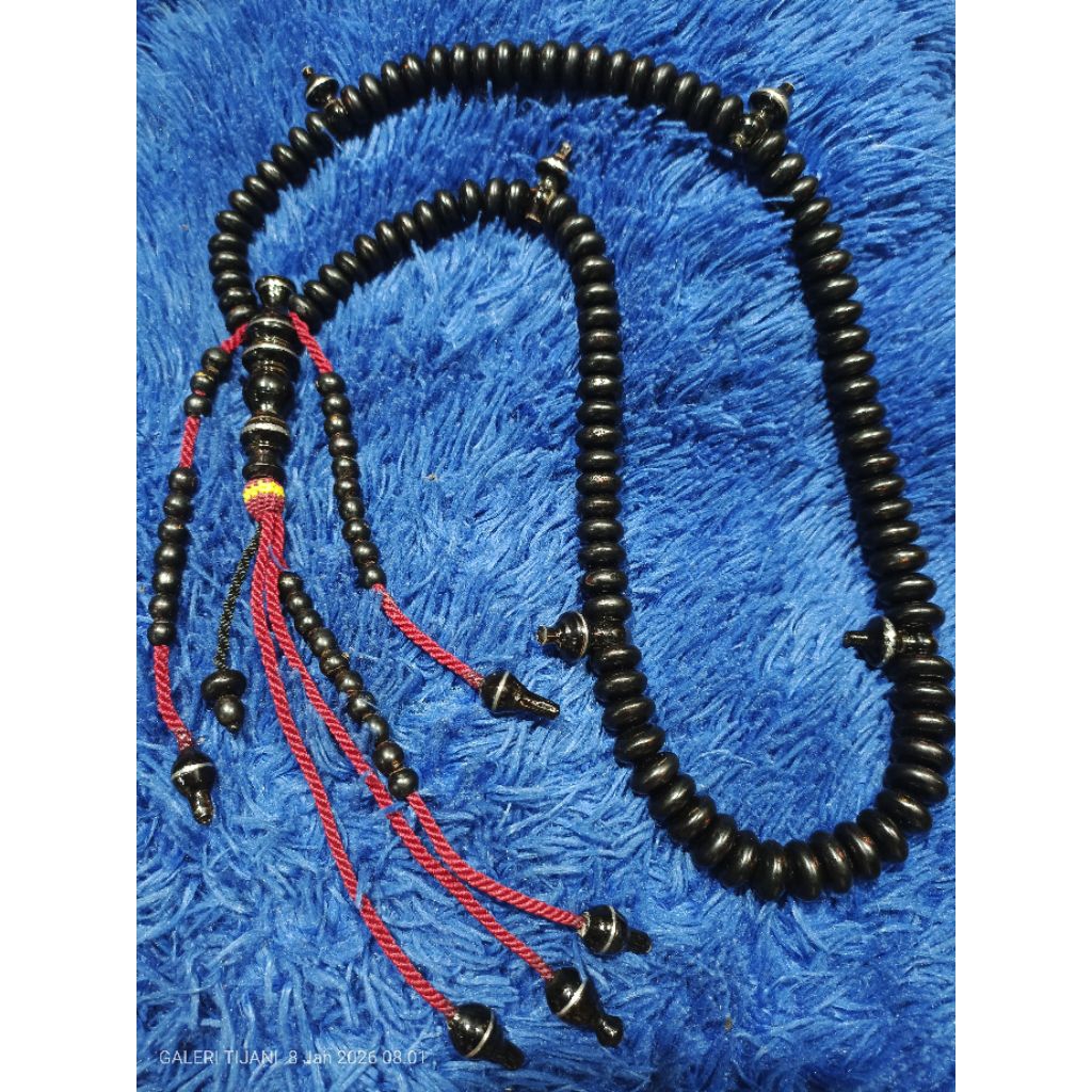 tasbih yuser hitam original (Tijani)