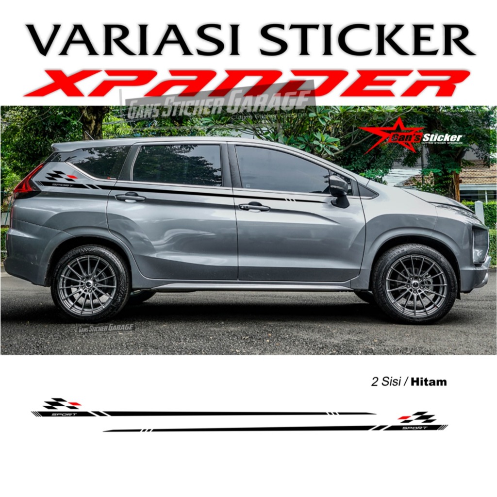 Striping Mitsubishi Xpander Variasi Sticker Body Mobil Xpander