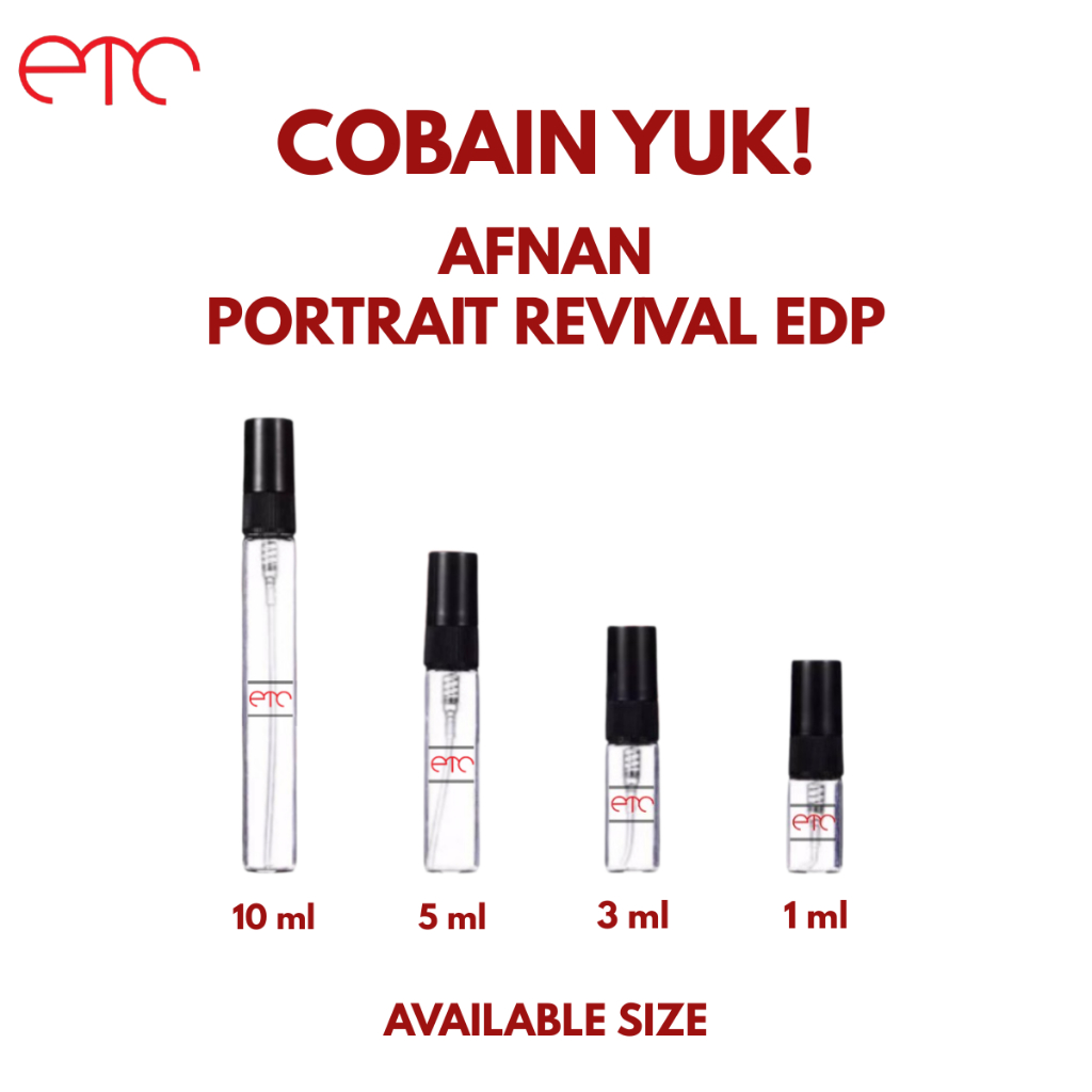 Decant Parfum Afnan Portrait Revival EDP for Unisex