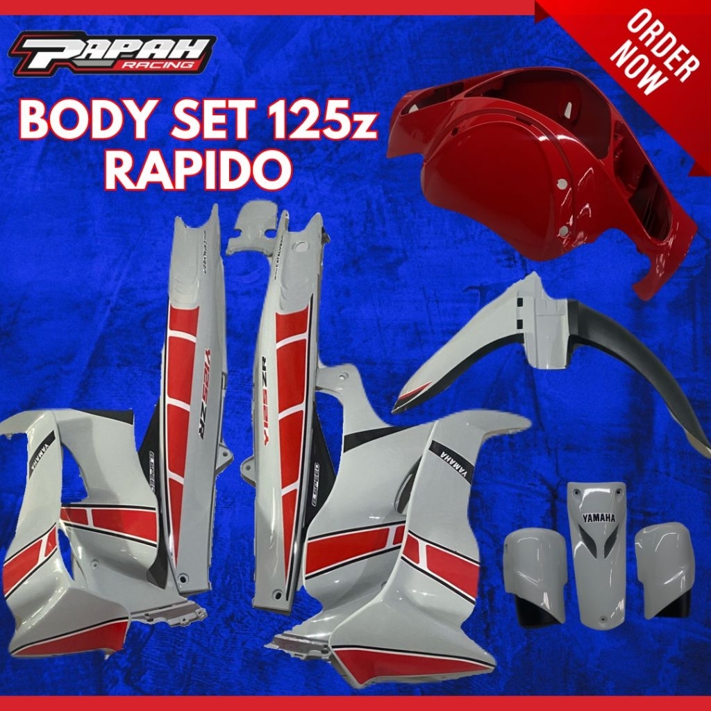 BODY SET HALUS YAMAHA 125Z RAPIDO