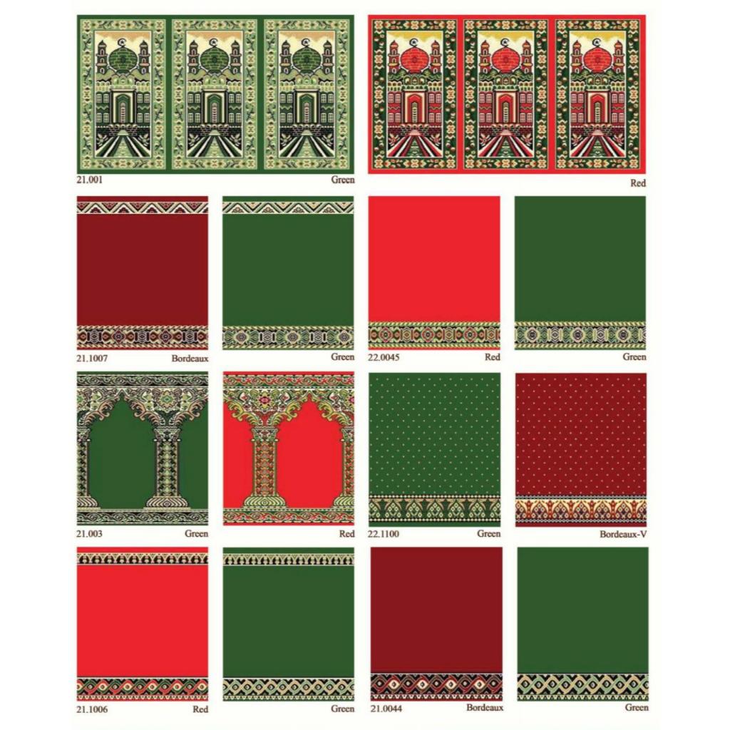 KARPET SAJADAH METERAN/  SAJADAH MUSHOLA / SAJADAH MESJID [ Emran Jaya Carpet ]