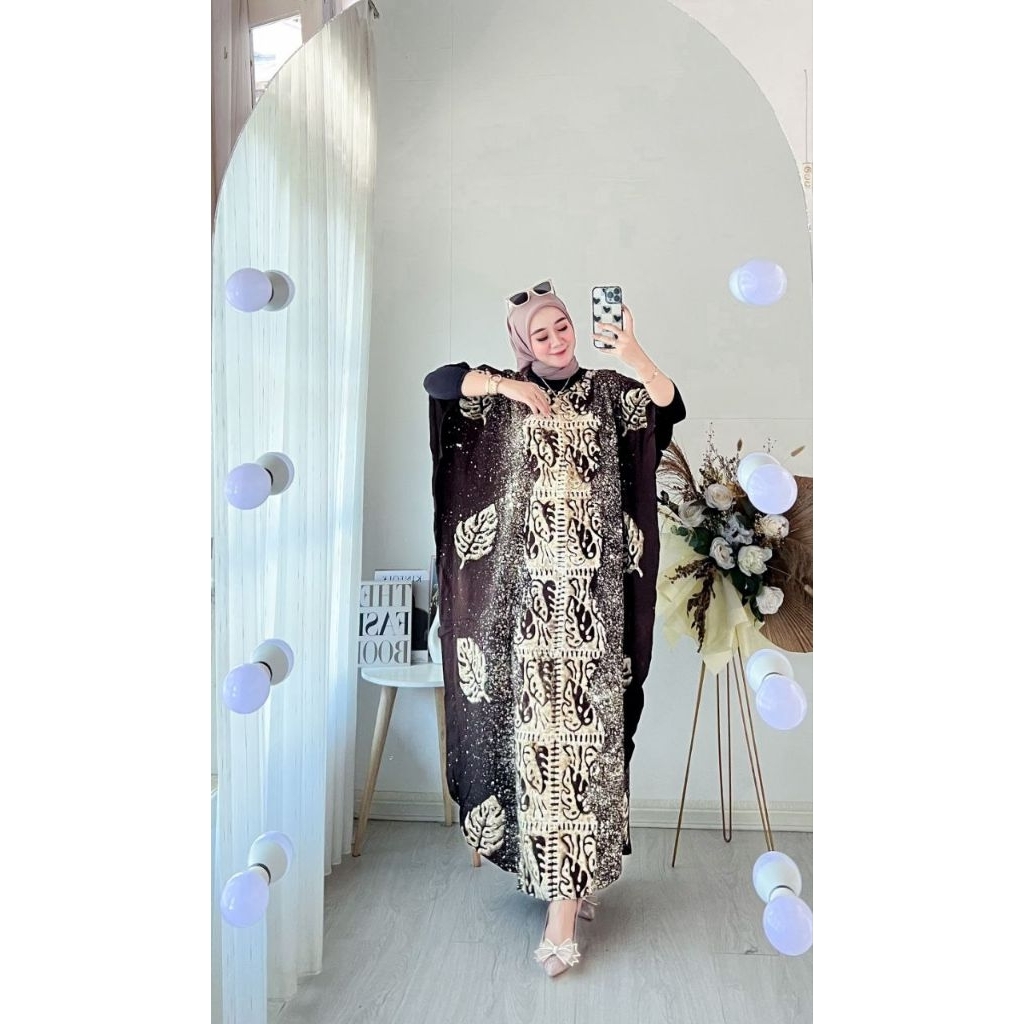 Lowo Cap Madongan Kaftan Cap Busui Kaftan kekinian