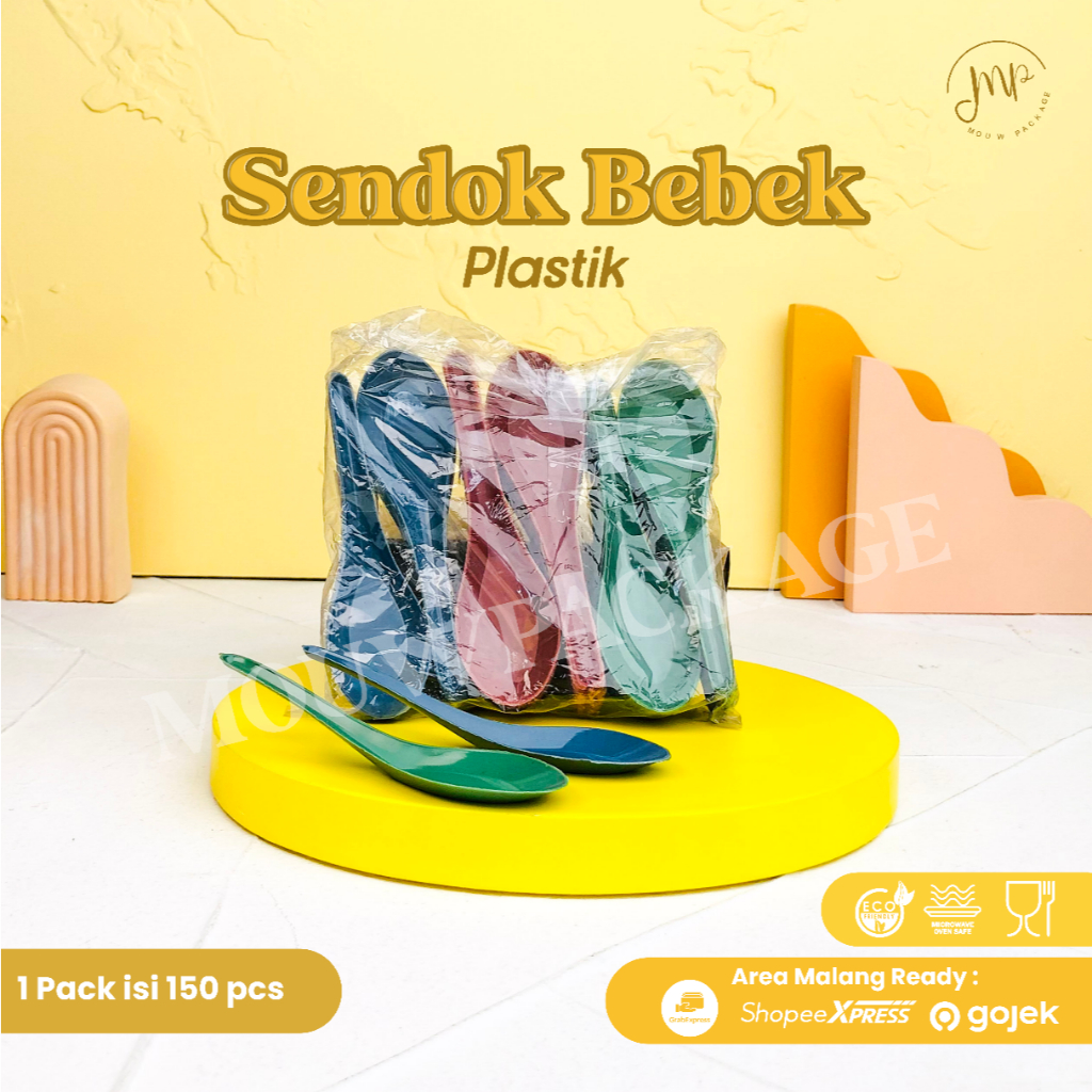 SENDOK BEBEK WARNA WARNI / SENDOK BEBEK PLASTIK EKONOMIS