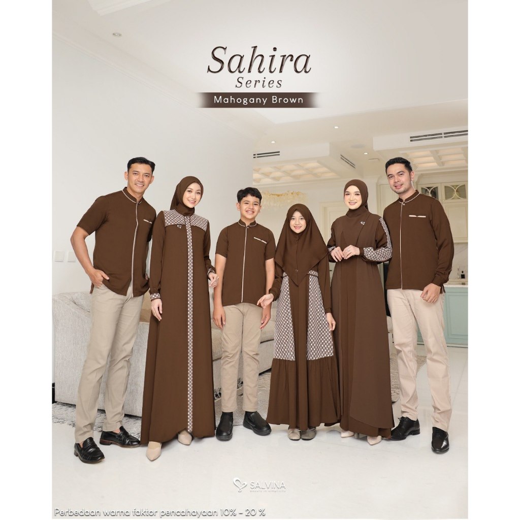 [PRE ORDER] SARIMBIT SAHIRA (MAHOGANY BROWN) BY SALVINA HIJAB | SARIMBIT SALVINA | SARIMBIT 2026