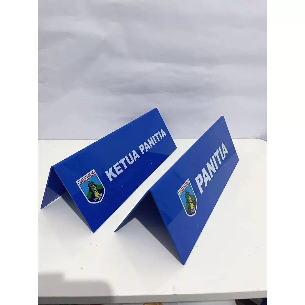 Papan Nama Meja Akrilik Custom