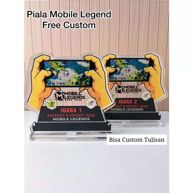 Piala Mobile Legend Piala Akrilik Custom