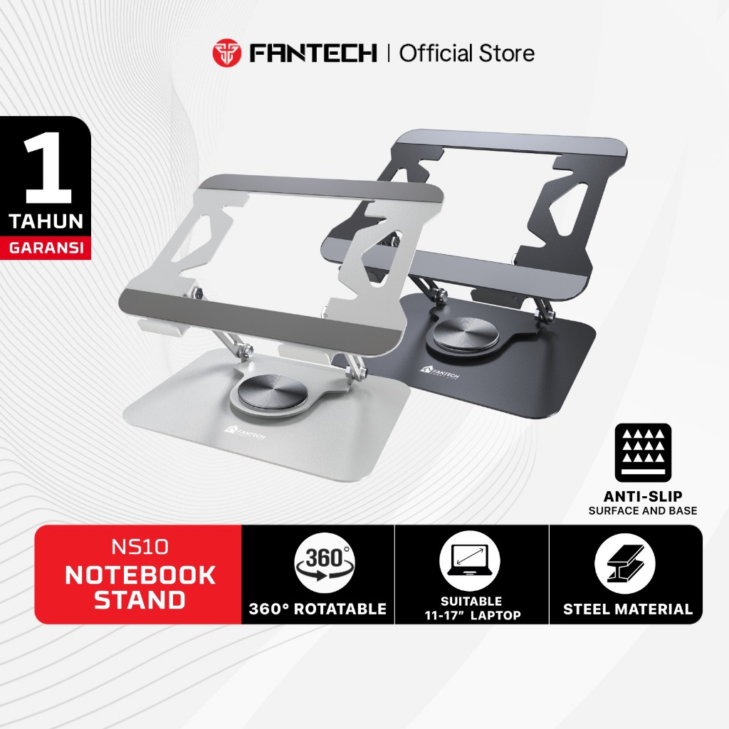 Fantech Laptop Stand Holder Besi NS10 Notebook Stand Tablet Stand Rotate 360° foldable for Macbook i
