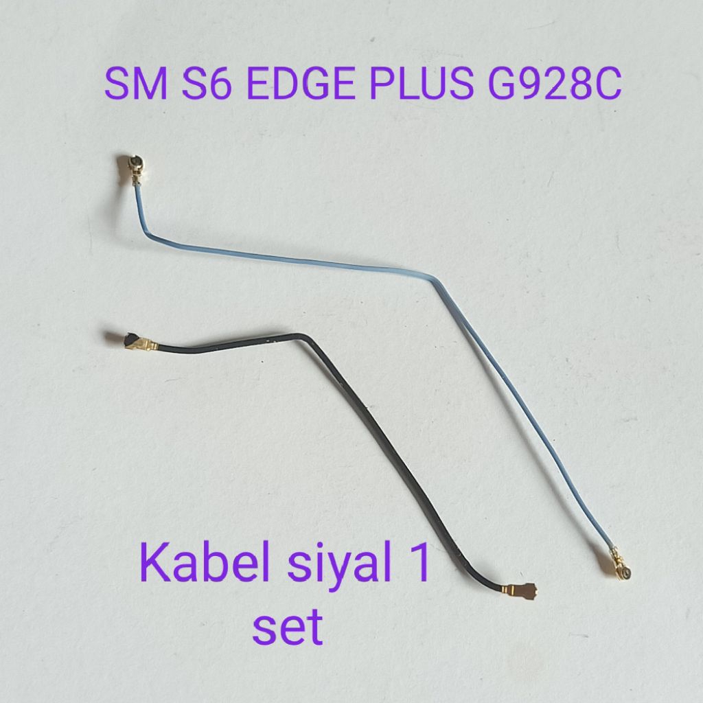 Sepasang kabel siyal Samsung S6 EDGE PLUS G928 Second Original Copotan normal