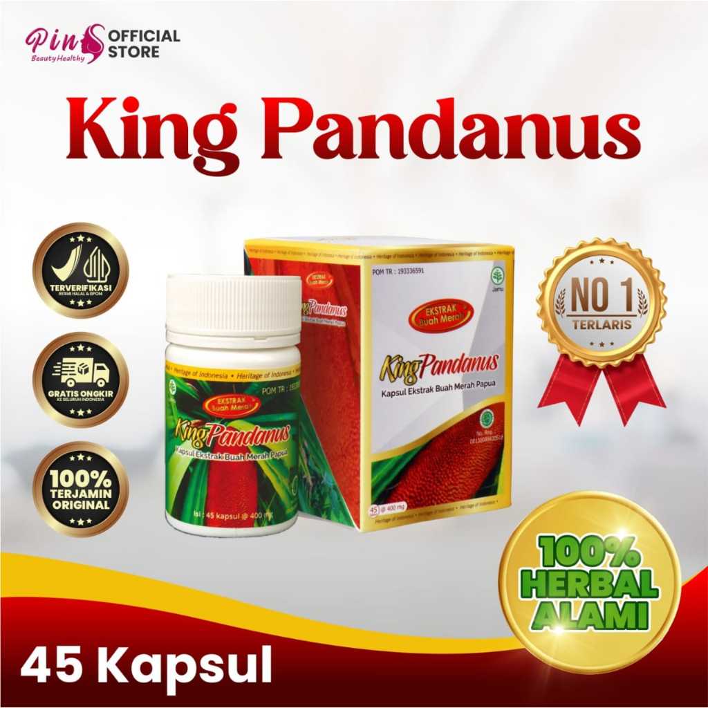 King Pandanus Original  KingPandanus  King Pandanus Obat Herbal  King Pandanus Obat Stroke