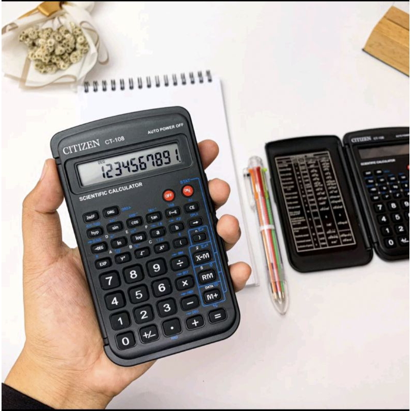 Kincizen KC-108 / calculator scientific / sekolah / calculator Scientific Ilmiah CT 108