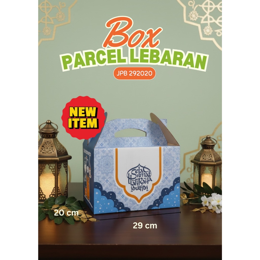 [JPB 292020] Box Parcel 29x20x20 cm | Parcel | Lebaran | idul Fitri | sembako | hampers | eid mubara