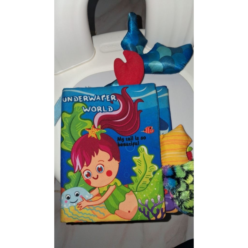 Buku Bayi Sensory Buku Anak Soft Book