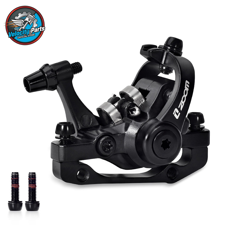 Kaliper Rem Sepeda Zoom DB680 Dual Piston Mekanik Dua Dorongan Disc Brake Alternatif TRP Spyre Ori