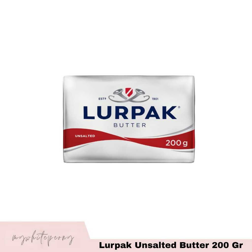 Lurpak Unsalted Butter 200 Gr