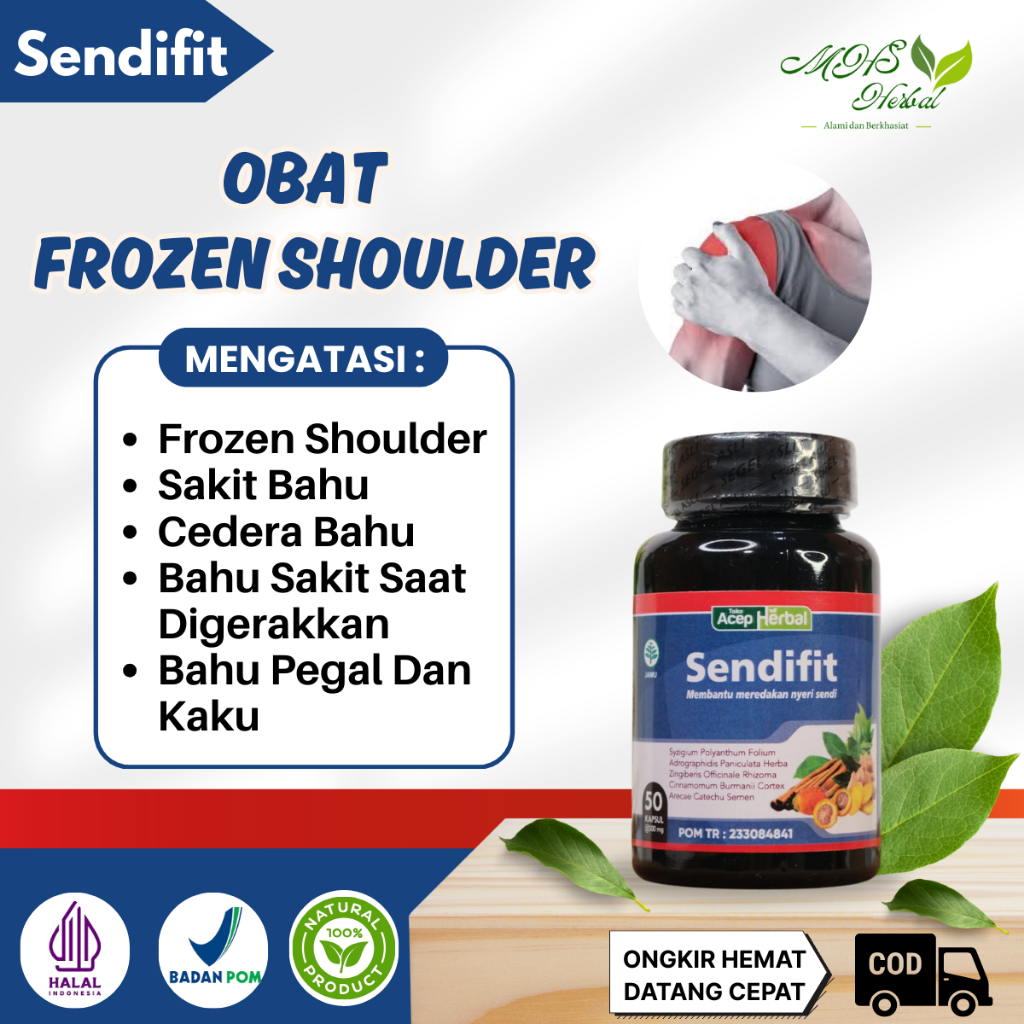 Obat Frozen Shoulder, Cedera Bahu, Sakit Bahu Kanan Dan Kiri, Bahu Sakit Digerakkan, Bahu Terasa Peg