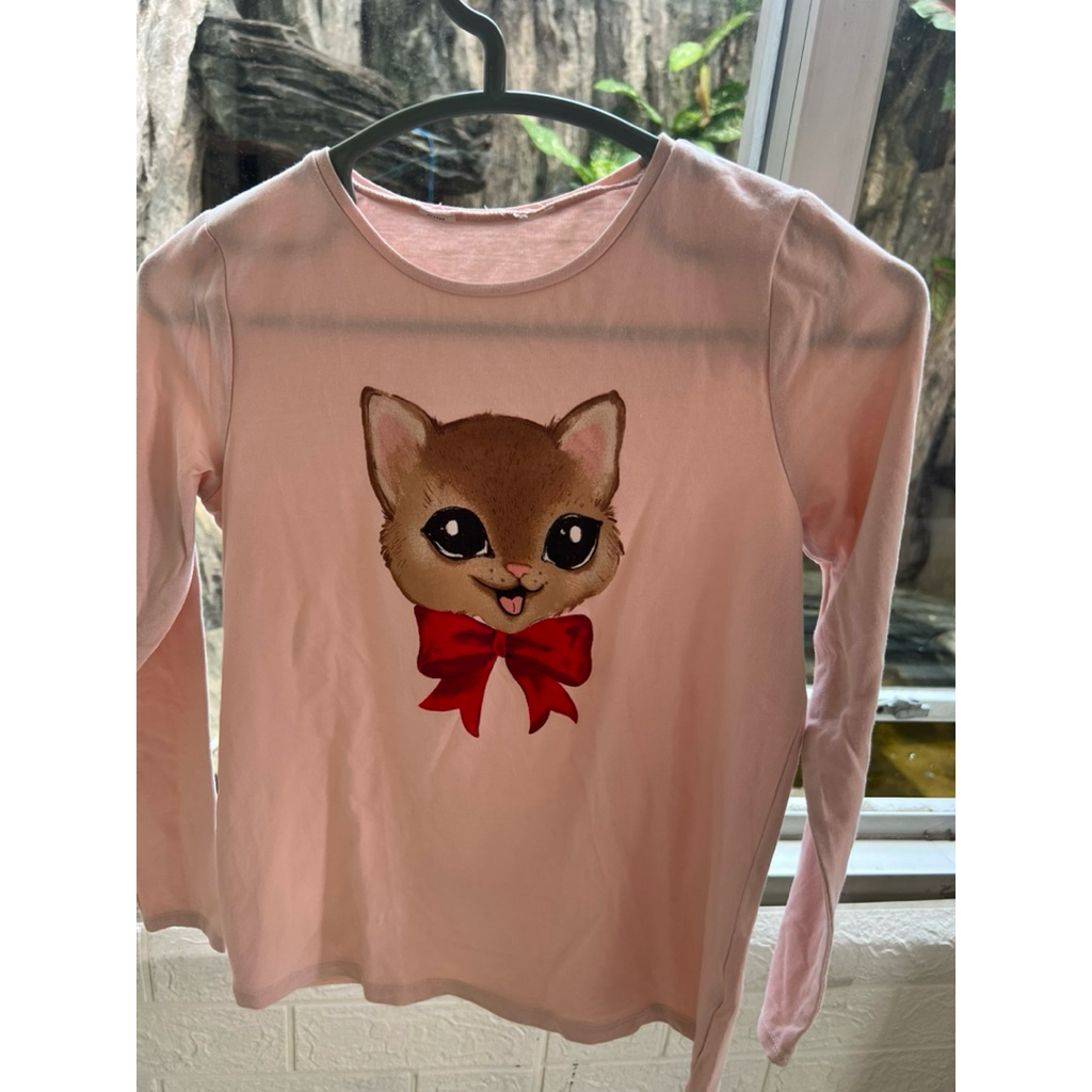 kaos anak cewek lengan panjang