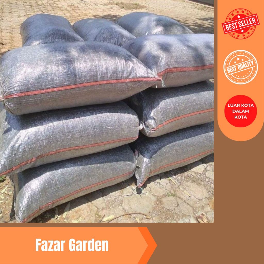 sekam bakar 1 karung