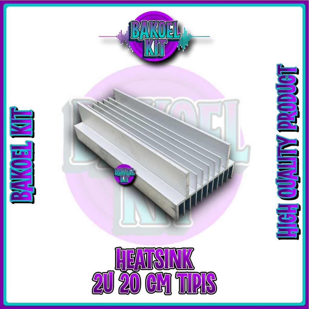 [HEATSINK] Pendingin 2u 20 Cm Tipis || Pendingin 2u 20 Cm Tebal ups