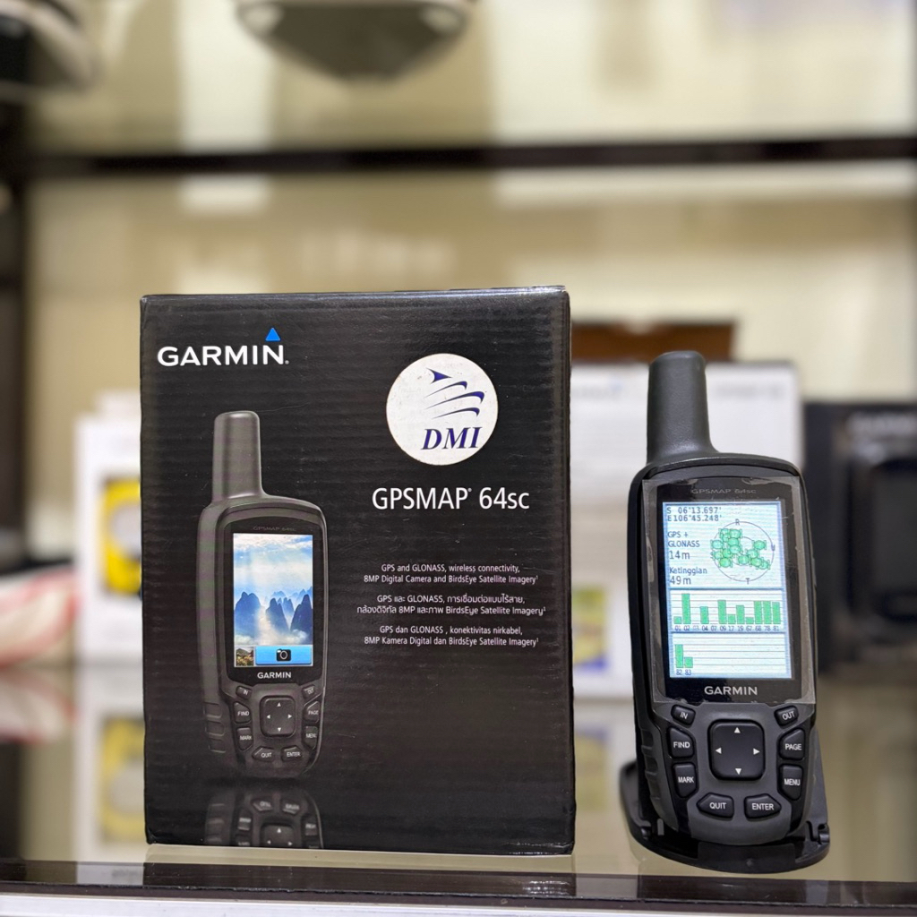 GPS Garmin 64sc Second Komplit / Garmin 64sc GPS Kamera 8MP Bekas Lengkap