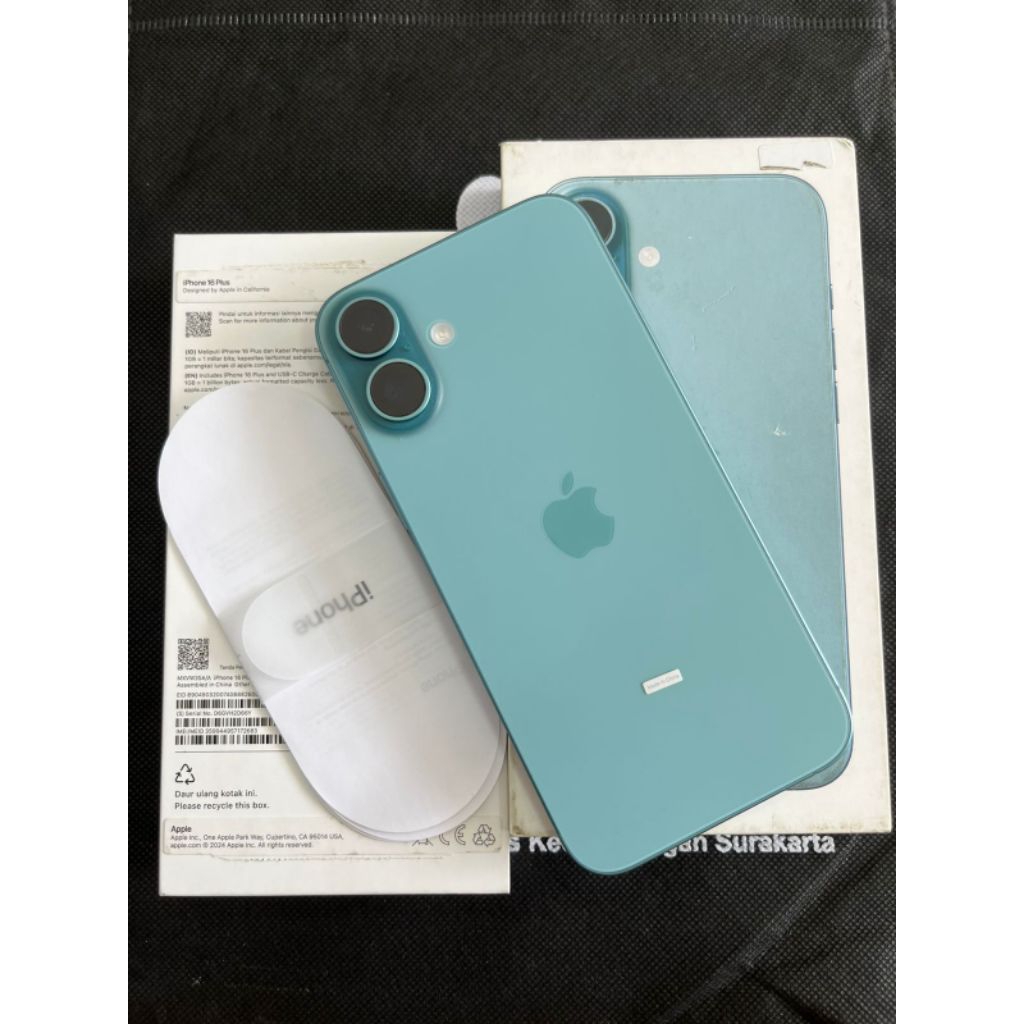 iphone 16 plus 128 ibox second like new