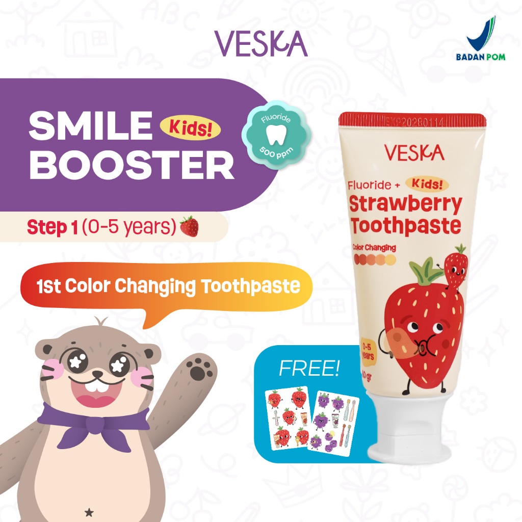Veska by LEKA - Smile Booster Pasta Gigi Anak