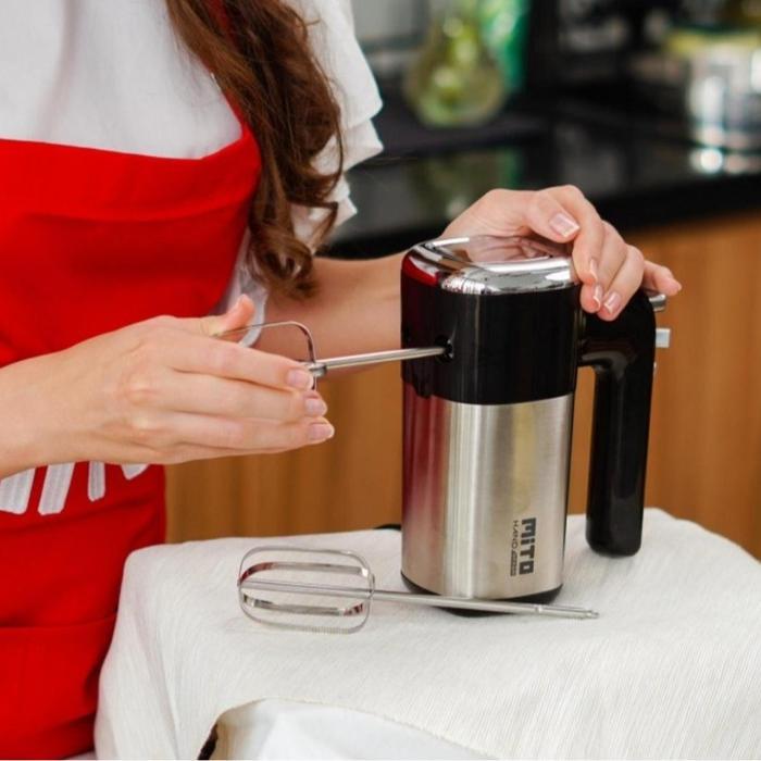 Hand Mixer Mito MX 200 Mixer Tangan Mito 200 Mitochiba Stainless Turbo