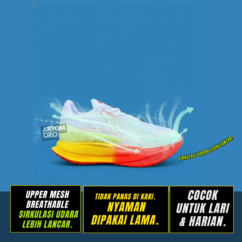 TERBARU Sepatu Pria Wanita Running Specs Lari Olahraga volley badminton Gym Terbaru Grade Original